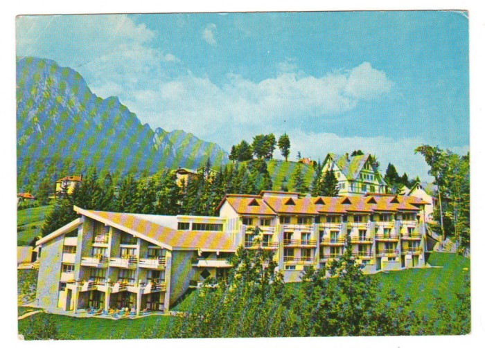 CPIB 18377 CARTE POSTALA - BUSTENI. HOTELUL B.T.T.