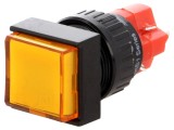 Comutator apăsare Poz 2 SPDT 3A/250VAC ON-(ON)