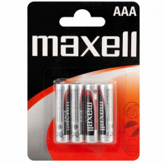 Baterie zinc R3 (AAA) Maxell 4 buc/blister