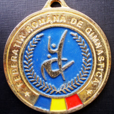 5.108 ROMANIA MEDALIE FEDERATIA ROMANA DE GIMNASTICA 49mm I