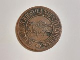 2 1/2 cent Indiile de est olaneze, moneda, Asia