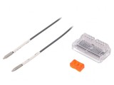 Senzor Fibră Optică Emițător-Receptor Rază 0-1130mm FT-42