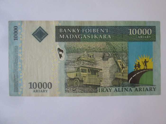Madagascar 10000 Ariary 2009