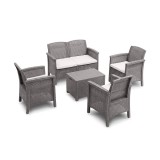 Venus II Big 5 seater set de mobilier de grădină cappuccino