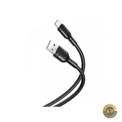 Cablu Date si Incarcare USB-A - USB-C XO Design NB212 18W 1m Negru foto