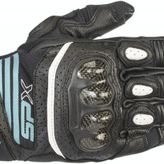 Manusi Alpinestars Stella SP X Air Carbon V2 culoare Negru/Turcuaz marime XL Cod Produs: MX_NEW 33020723PE