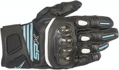 Manusi Alpinestars Stella SP X Air Carbon V2 culoare Negru/Turcuaz marime XL Cod Produs: MX_NEW 33020723PE foto