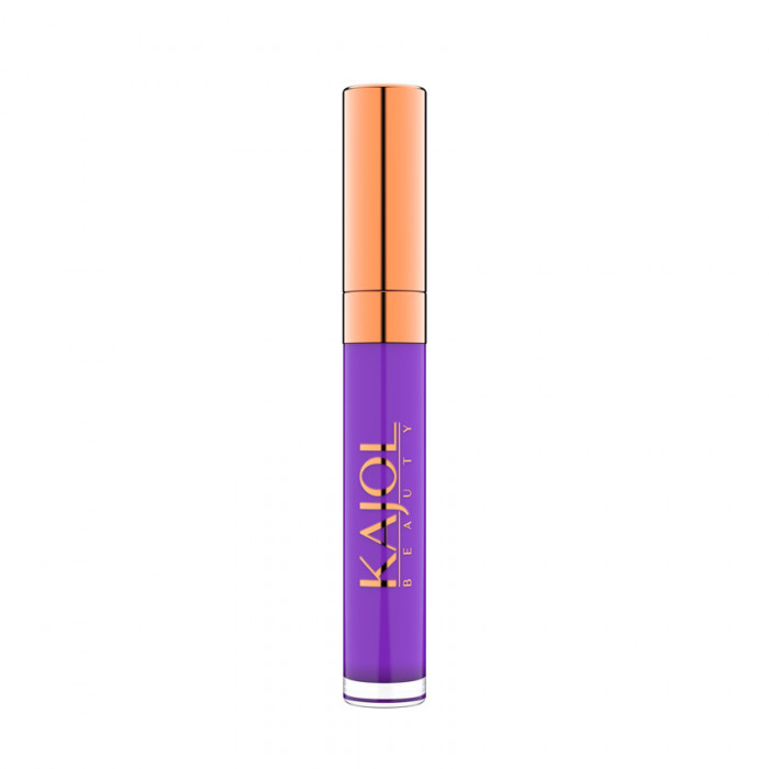 Ruj lichid mat, waterproof si ultrarezistent la transfer KAJOL Beauty matISTIQUE, 8ml - Pure Violet