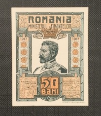 Rom&acirc;nia 1917-50BANI UNC