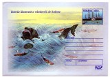 ROMANIA 2002, Istoria ilustrata a vanatorii de balene, intreg postal