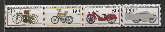 Germania.1983 Tineretul-Motociclete de epoca MG.536