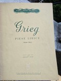 Partitura, Piese lirice, piano solo - Grieg