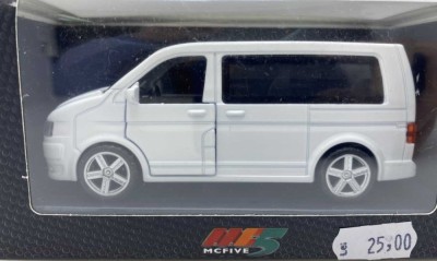 Macheta metal VW T5 alb 1:43 foto