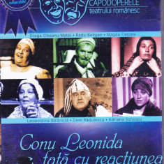 DVD Film de colectie: Conu Leonida fata cu reactiunea ( original, 2 variante )
