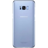 Husa de protectie Samsung Clear Cover pentru Galaxy S8 Plus, Blue, Albastru, Alt material, Carcasa