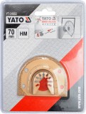 Panza semirotunda HM segmentata 70 mm YATO