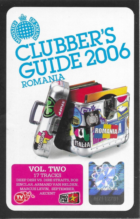 Caseta Clubbers&#039;s Guide 2006 Vol. Two, originala