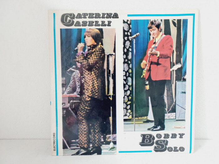 DD- Caterina Caselli / Bobby Solo, vinil LP Electrecord Rock-pop