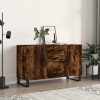 VidaXL Dulap, stejar fumuriu, 100x36x60 cm, lemn compozit 828201