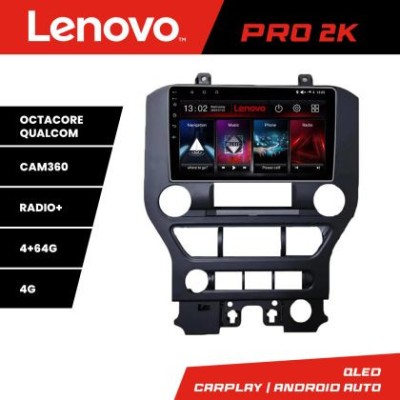 Navigatie Ford Mustang 2015-2020 Lenovo Kit-MUSTANG 8 core QLED 2K 4+64 360 Android Waze USB Navigatie Internet Youtube Radio CarStore Technology foto