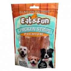 Eat-Fun Recompense Caini Chicken Stripe 100gr foto