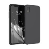 Husa pentru Apple iPhone XR, Silicon, Negru, 45910.47, Carcasa, Kwmobile