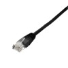 Cablu de retea UTP Well cat5e patch cord RJ45 2m negru UTP-0008-2BK-WL