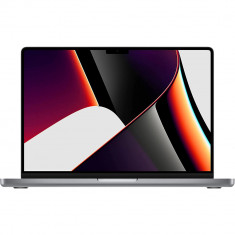 MacBook Pro 14inch&amp;#039;&amp;#039; 2021, MKGQ3, M1 Chip, 1TB SSD, 16GB RAM, 10-Core CPU 16-Core GPU , tastatura internationala - Gri - Space Grey - Apple foto