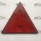 Catadioptrul triunghiular rosu DOB031 Fristom