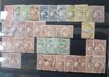 AUSTRALIA, clasic,lot cangurii-include 5 sh.-stampilate