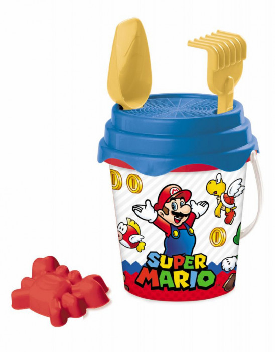 Set galetusă accesorii nisip,super mario