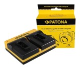 Patona incarcator USB pentru GoPro Hero 8 AHDBT-801 Hero 7 AHDBT-701 Hero 6 Hero 5 AHDBT-501