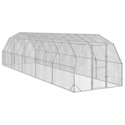 Pui de găină 2,5x10x2,25 m Oțel galvanizat foto