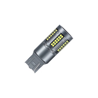 Set 2 becuri o faza T20 7440 84SMD Canbus 12V-24V nonpolar lumina alba 1000 lumen 25w Cod: HH011 Automotive TrustedCars foto