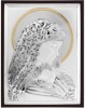 Fecioara cu Pruncul 10 x 13 cm argint aur