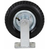Roata fixa 2.50-4, cauciuc, diametru 21 cm, Kraft