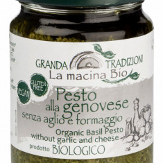 Pesto genovez BIO vegan din busuioc La Macina Bio