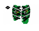 Stikere protectii radiatoare Kawasaki KXF 450 09- 10
