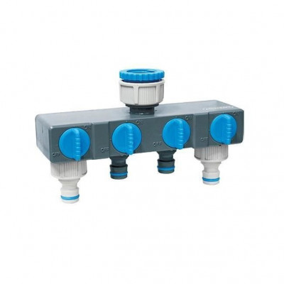 Distribuitor furtun cu 4 cai, 1&amp;quot;, 3/4&amp;quot;, Aquacraft foto