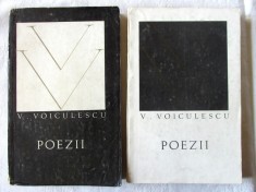 &quot;POEZII&quot;, Vol. I + II, V. Voiculescu, 1968