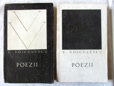 &amp;quot;POEZII&amp;quot;, Vol. I + II, V. Voiculescu, 1968 foto