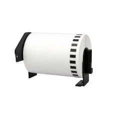 Ribon i-Aicon Brother DK22243, Negru pe Banda Alba, 102mm x 30m, Ribon Compatibil Brother DK22243 Black on White Tape, Ribon Negru pe Banda Alba Compa foto