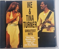 Ike &amp; Tina Turner &lrm;&ndash; Greatest Hits VG+ / VG+ cd muzica soul Duchesse Europa 1989