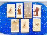 C447-Set 7 CDV Foto anii 1900 Germania-Austria stare foarte buna.