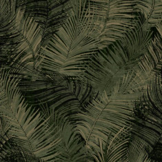 DUTCH WALLCOVERINGS Tapet Palm, verde foto