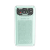 Powerbank 10000mAh Sparkling Sparkling &icirc;ncărcare rapidă 30W verde M1 Acefast