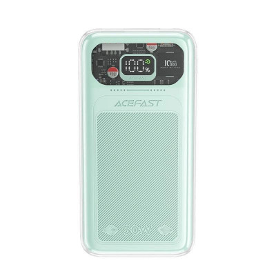 Powerbank 10000mAh Sparkling Sparkling &amp;icirc;ncărcare rapidă 30W verde M1 Acefast foto