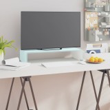 Suport TV/monitor, sticlă, 60 x 25 x 11 cm, alb, vidaXL