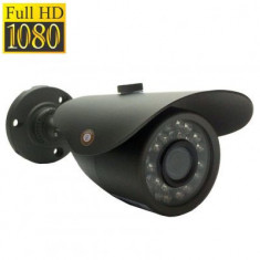 Camera de supraveghere bullet FullHD AHD HDTVI HDCVI, Senzor Sony 2.0MP, IR 20m (24 LED), Lentila 3.6mm