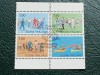Finlanda 1989 - sport, serie stampilata